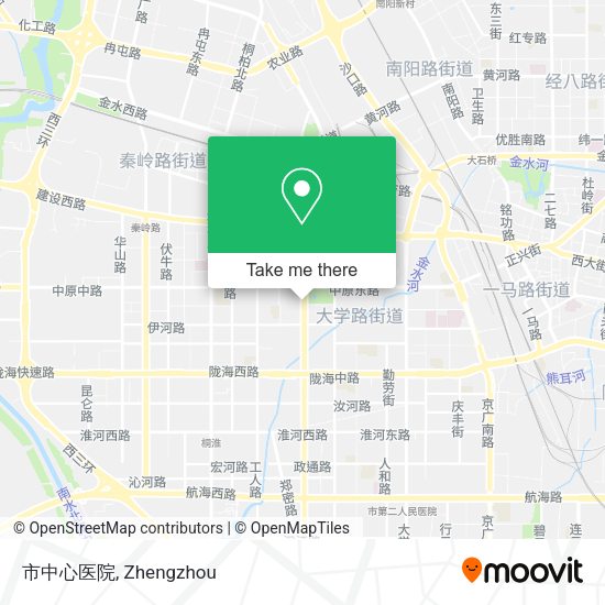 市中心医院 map