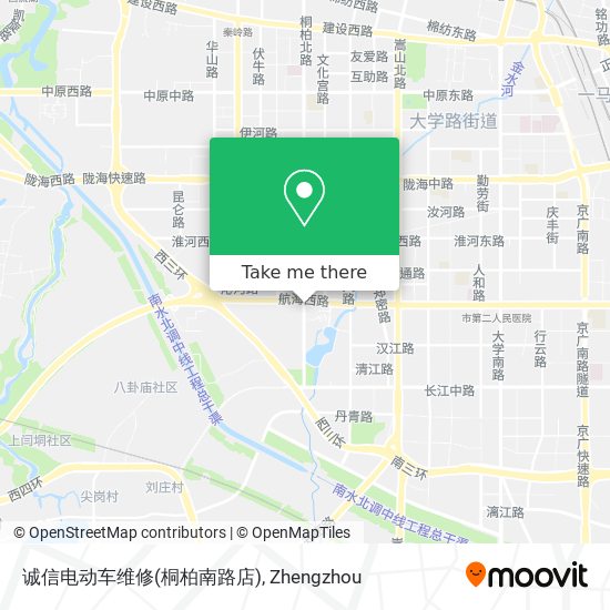 诚信电动车维修(桐柏南路店) map