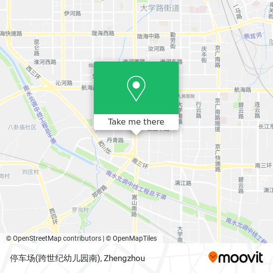 停车场(跨世纪幼儿园南) map