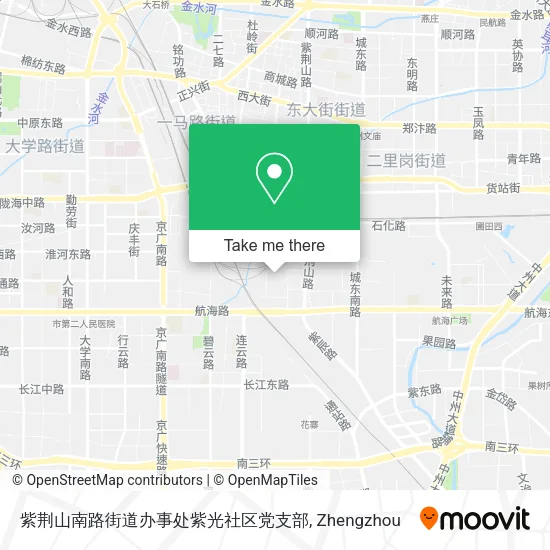紫荆山南路街道办事处紫光社区党支部 map