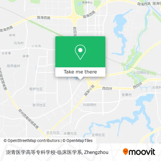 澍青医学高等专科学校-临床医学系 map