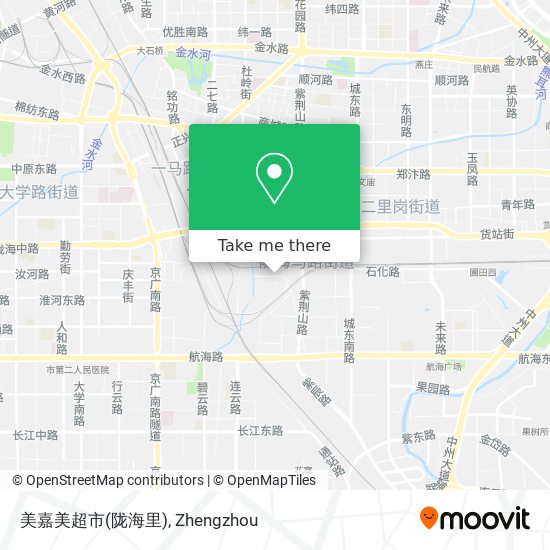 美嘉美超市(陇海里) map