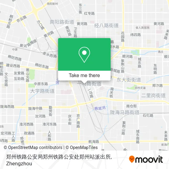 郑州铁路公安局郑州铁路公安处郑州站派出所 map