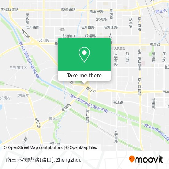 南三环/郑密路(路口) map
