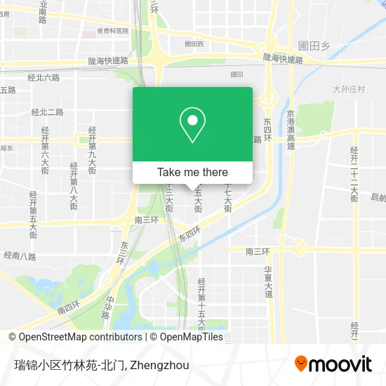 瑞锦小区竹林苑-北门 map