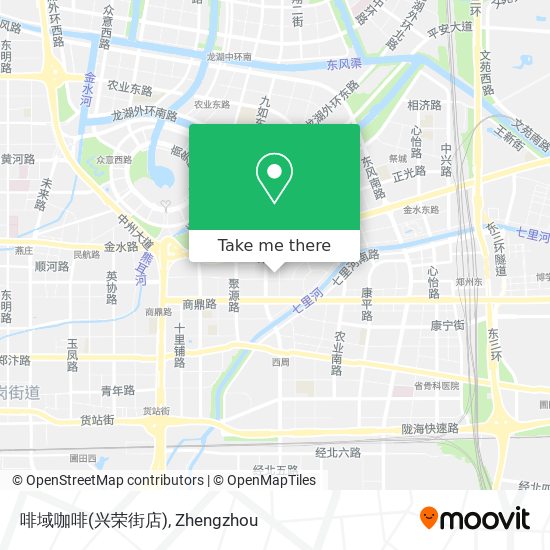 啡域咖啡(兴荣街店) map