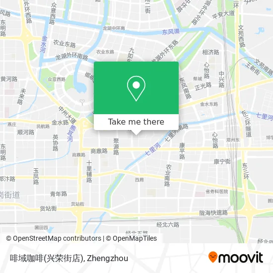 啡域咖啡(兴荣街店) map