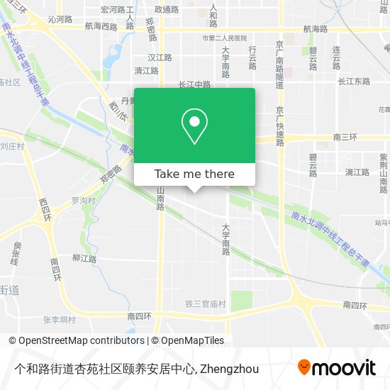 个和路街道杏苑社区颐养安居中心 map