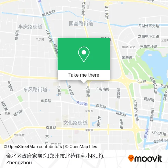 金水区政府家属院(郑州市北苑住宅小区北) map