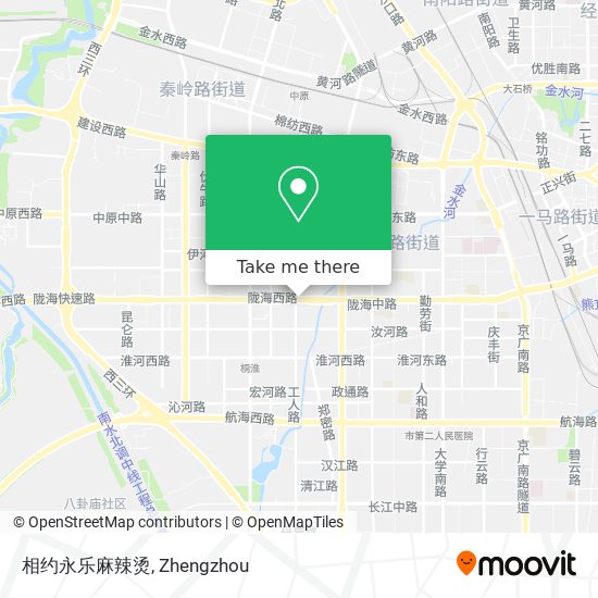 相约永乐麻辣烫 map