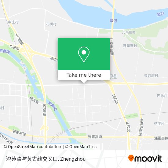 鸿苑路与黄古线交叉口 map