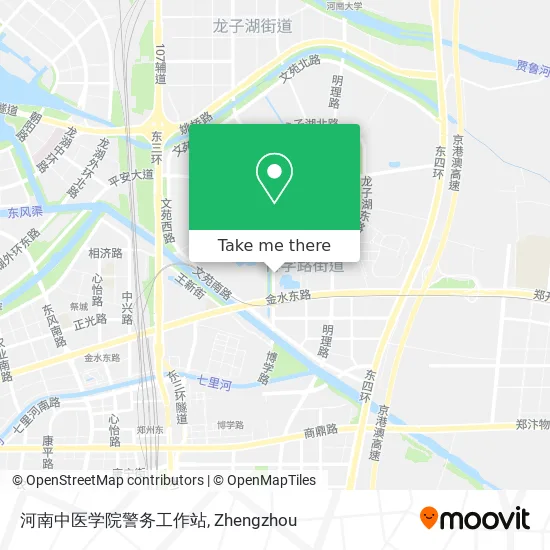 河南中医学院警务工作站 map
