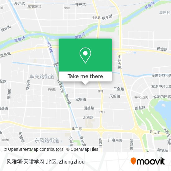 风雅颂·天骄学府-北区 map