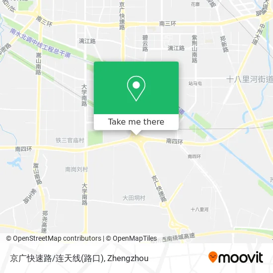 京广快速路/连天线(路口) map