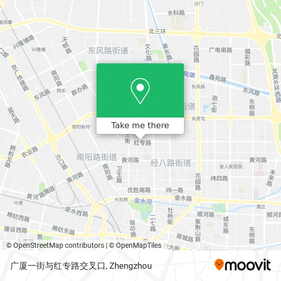 广厦一街与红专路交叉口 map