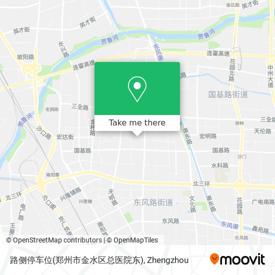 路侧停车位(郑州市金水区总医院东) map