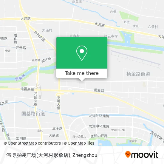 伟博服装广场(大河村形象店) map