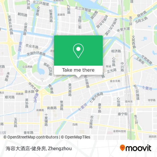 海容大酒店-健身房 map