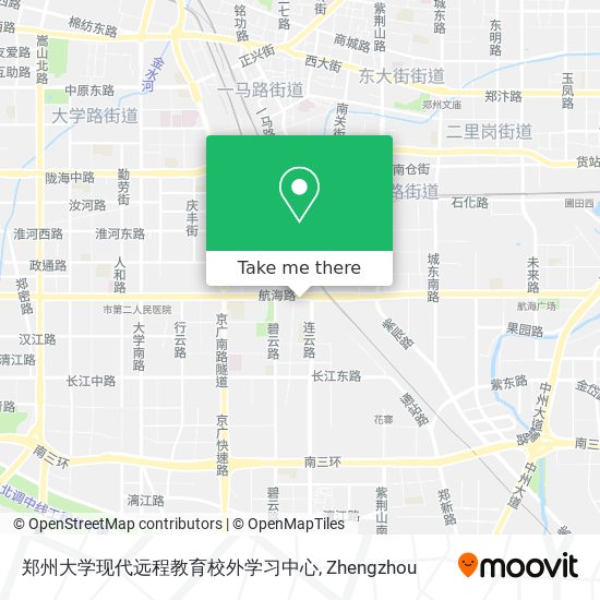 郑州大学现代远程教育校外学习中心 map