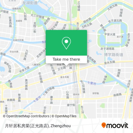 月轩居私房菜(正光路店) map