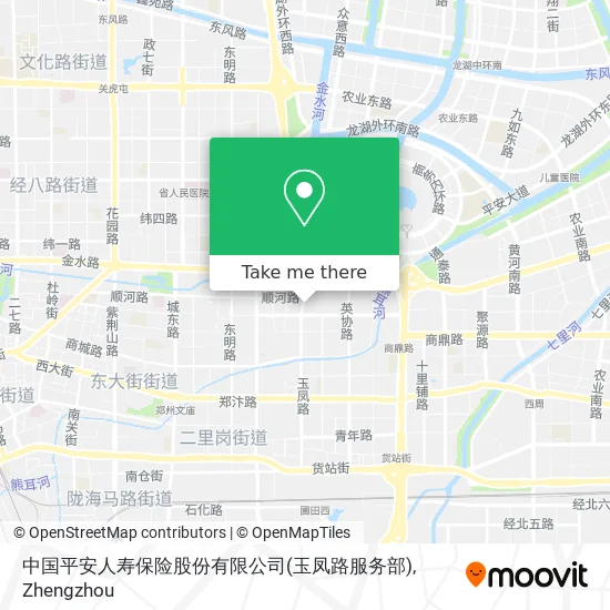 中国平安人寿保险股份有限公司(玉凤路服务部) map