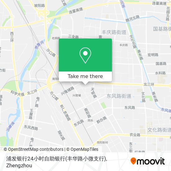 浦发银行24小时自助银行(丰华路小微支行) map