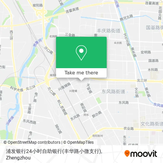 浦发银行24小时自助银行(丰华路小微支行) map