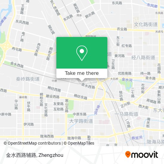 金水西路辅路 map