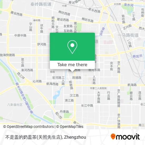 不是盖的奶盖茶(关照先生店) map