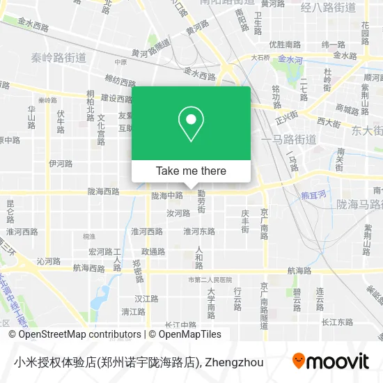 小米授权体验店(郑州诺宇陇海路店) map