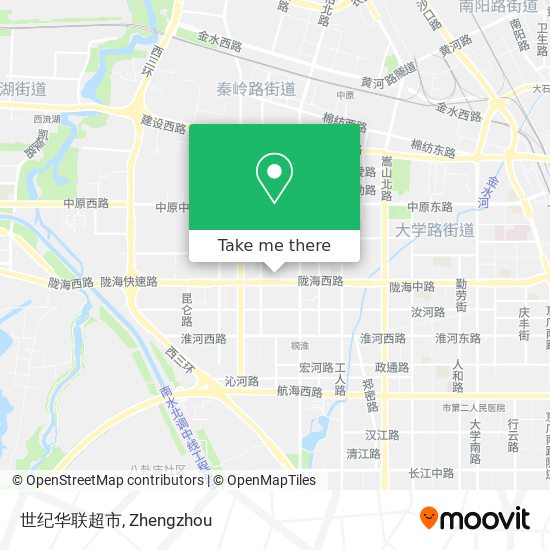 世纪华联超市 map