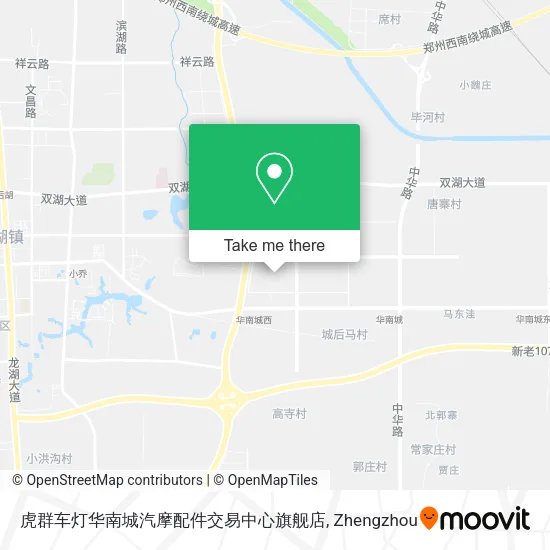 虎群车灯华南城汽摩配件交易中心旗舰店 map