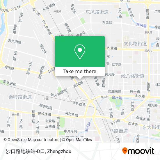 沙口路地铁站-D口 map