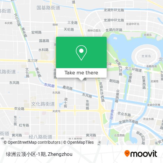 绿洲云顶小区-1期 map
