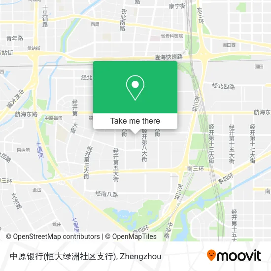 中原银行(恒大绿洲社区支行) map