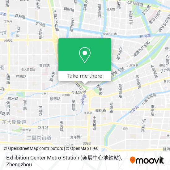 Exhibition Center Metro Station (会展中心地铁站) map