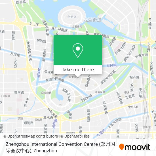 Zhengzhou International Convention Centre (郑州国际会议中心) map