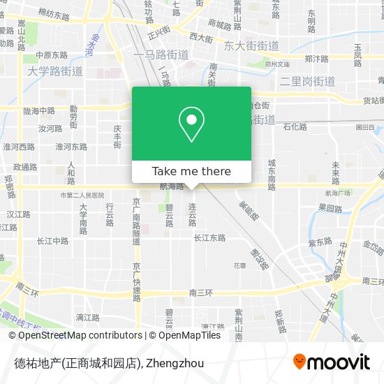 德祐地产(正商城和园店) map