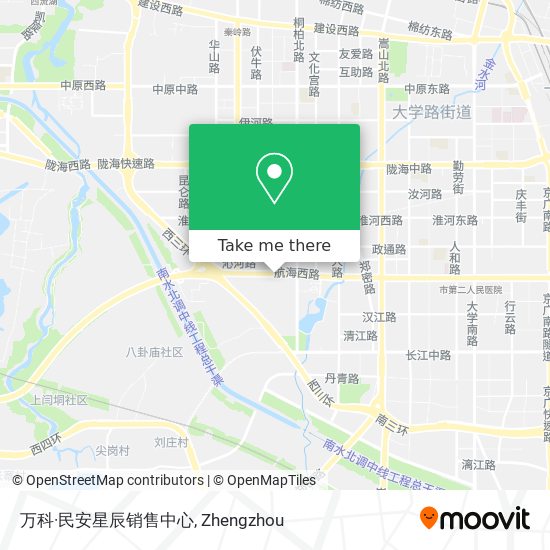 万科·民安星辰销售中心 map