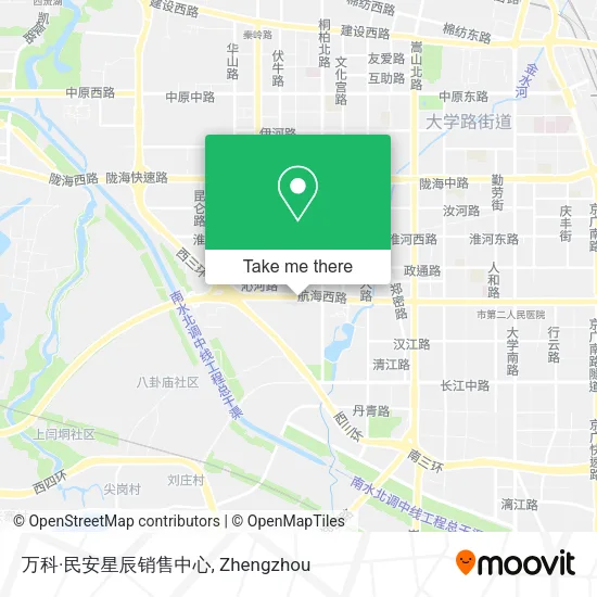 万科·民安星辰销售中心 map