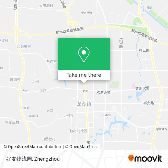 好友物流园 map