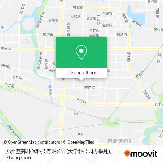 郑州蓝邦环保科技有限公司(大学科技园办事处) map