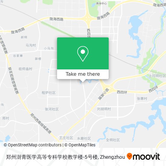 郑州澍青医学高等专科学校教学楼-5号楼 map