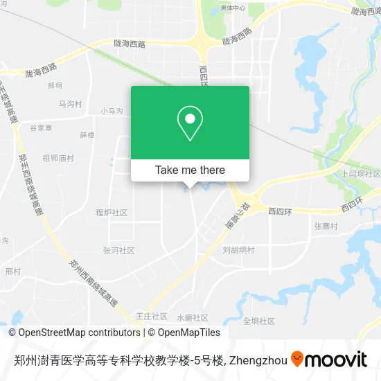 郑州澍青医学高等专科学校教学楼-5号楼 map