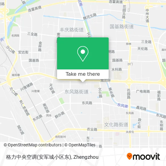 格力中央空调(安军城小区东) map