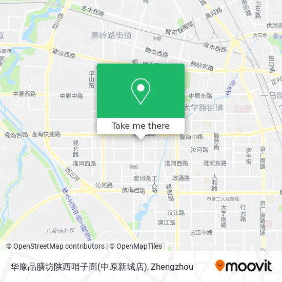 华豫品膳坊陕西哨子面(中原新城店) map