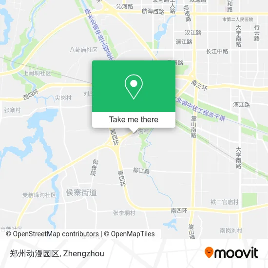 郑州动漫园区 map