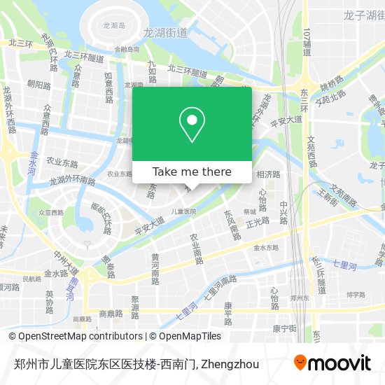 郑州市儿童医院东区医技楼-西南门 map