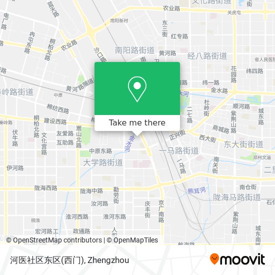 河医社区东区(西门) map