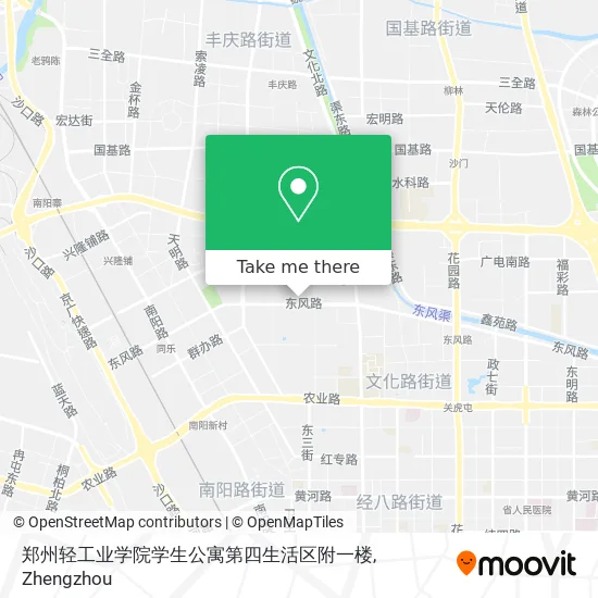 郑州轻工业学院学生公寓第四生活区附一楼 map